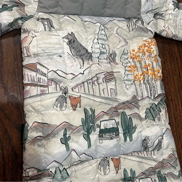 The North Face Thermoball™ One-Piece TNF White Like A Wolf Print 12-18 Months - Picture 10 of 12